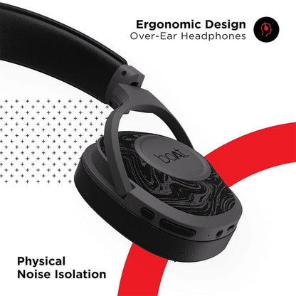 boAt On-Ear Wireless Headphones boAt Rockerz 550 On-Ear Wireless Headphones Headphones