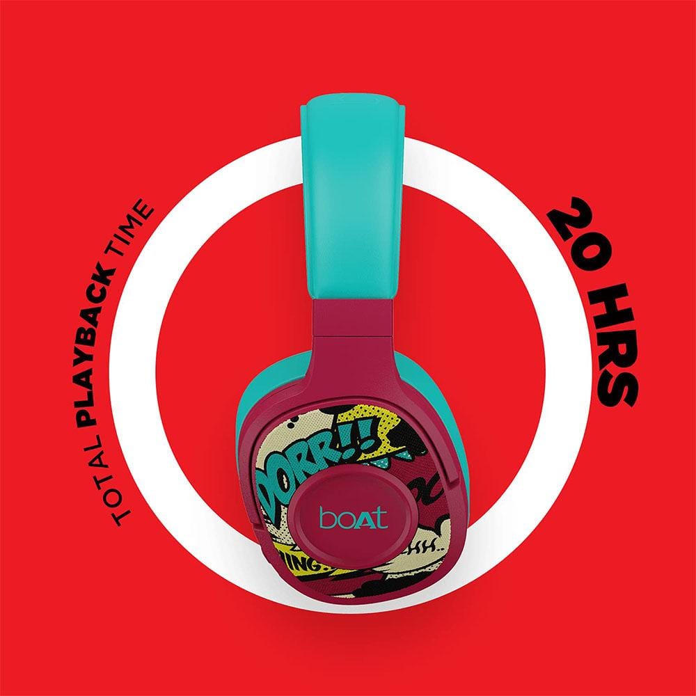 boAt On-Ear Wireless Headphones boAt Rockerz 550 On-Ear Wireless Headphones Headphones