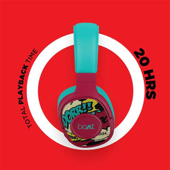 boAt On-Ear Wireless Headphones boAt Rockerz 550 On-Ear Wireless Headphones Headphones