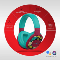 boAt On-Ear Wireless Headphones boAt Rockerz 550 On-Ear Wireless Headphones Headphones