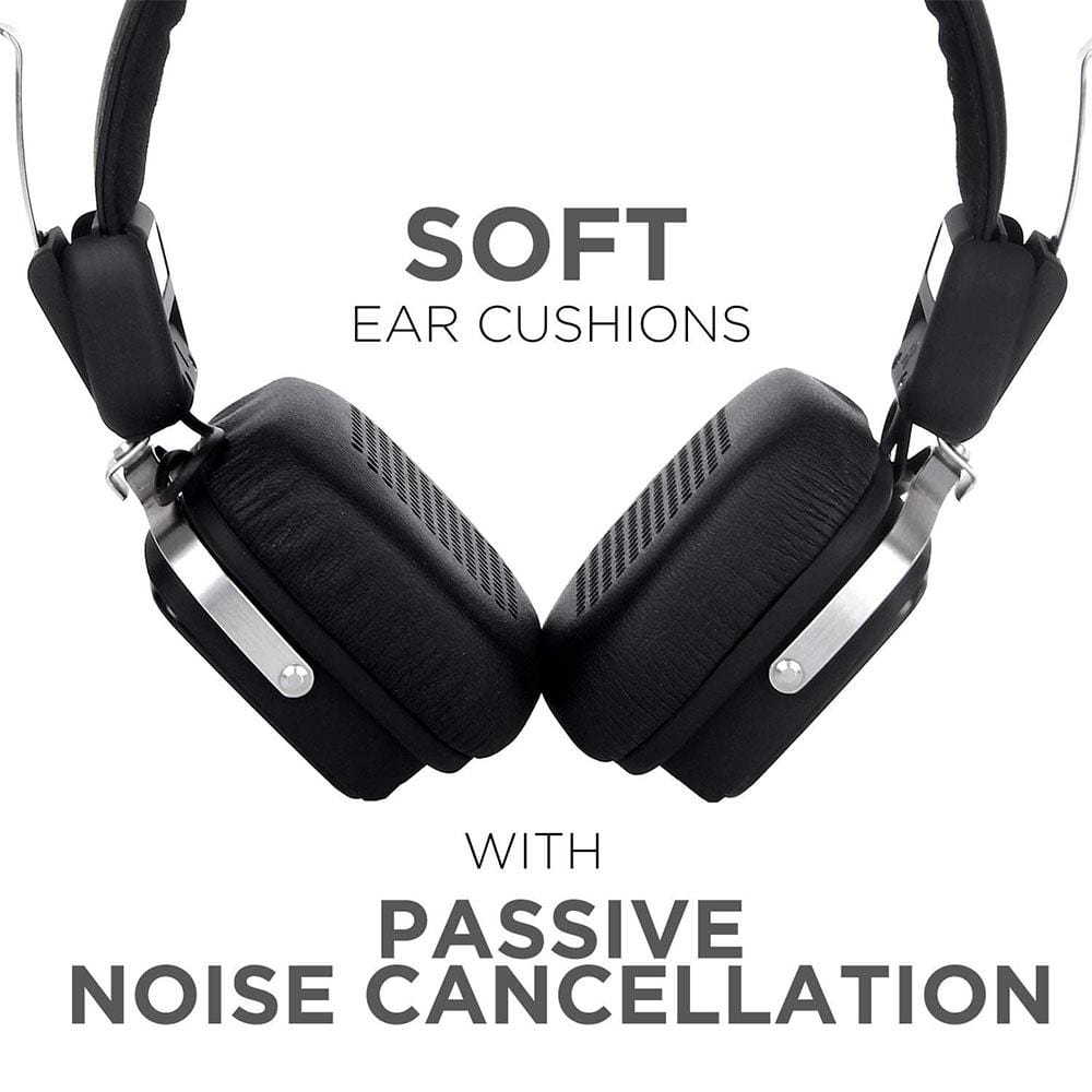 boat on-ear wireless headphones boat rockerz 610 wireless bluetooth headphone   #color_black
