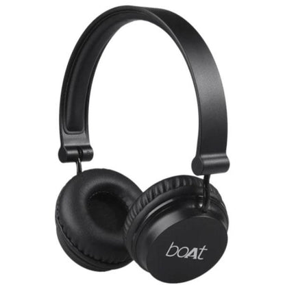 boAt On-Ear Wireless Headphones Carbon Black boAt Rockerz 400 On Ear Wireless Bluetooth Headphone