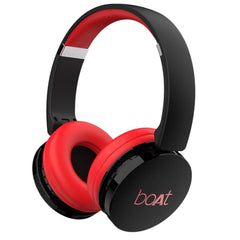 boAt On-Ear Wireless Headphones Fiery Red boAt Rockerz 370 On Ear Wireless Bluetooth Headphone