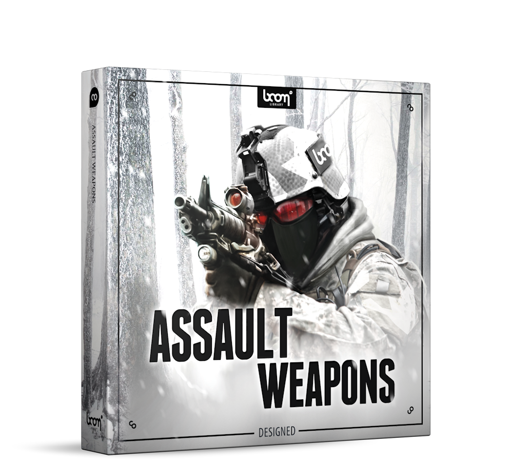 BOOM LIBRARY Cinematic Effects & Sound Samples BOOM Assault Weapons Designed Gun Sound Effects