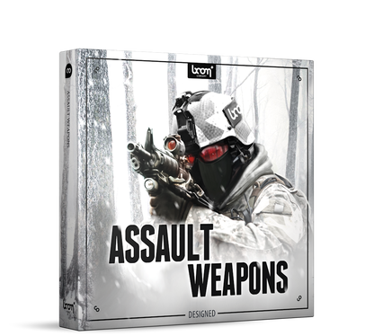BOOM LIBRARY Cinematic Effects & Sound Samples BOOM Assault Weapons Designed Gun Sound Effects