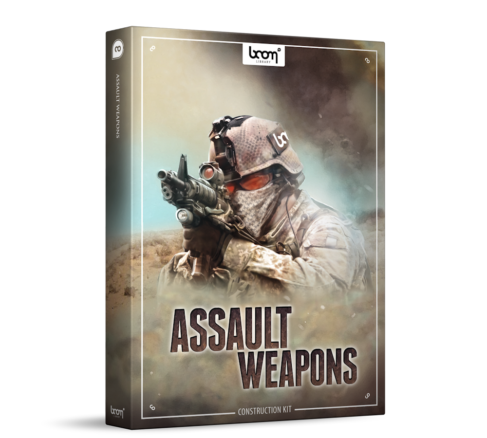 BOOM LIBRARY Cinematic Effects & Sound Samples BOOM Assault Weapons Realistic Gun Sound Effects