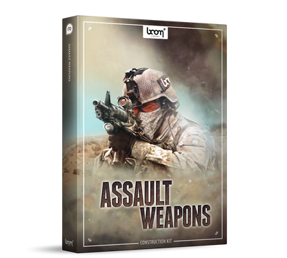 BOOM LIBRARY Cinematic Effects & Sound Samples BOOM Assault Weapons Realistic Gun Sound Effects
