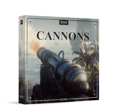 BOOM LIBRARY Cinematic Effects & Sound Samples Boom Cannons DESIGNED: Cannon Sound Effects – Professional Audio Software & Plugin