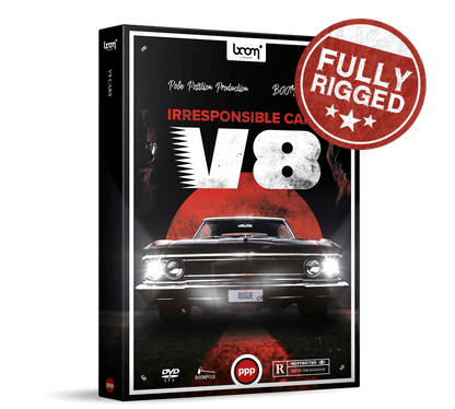 BOOM LIBRARY Cinematic Effects & Sound Samples Boom Cars V8 Fully Rigged Sound Effects Library