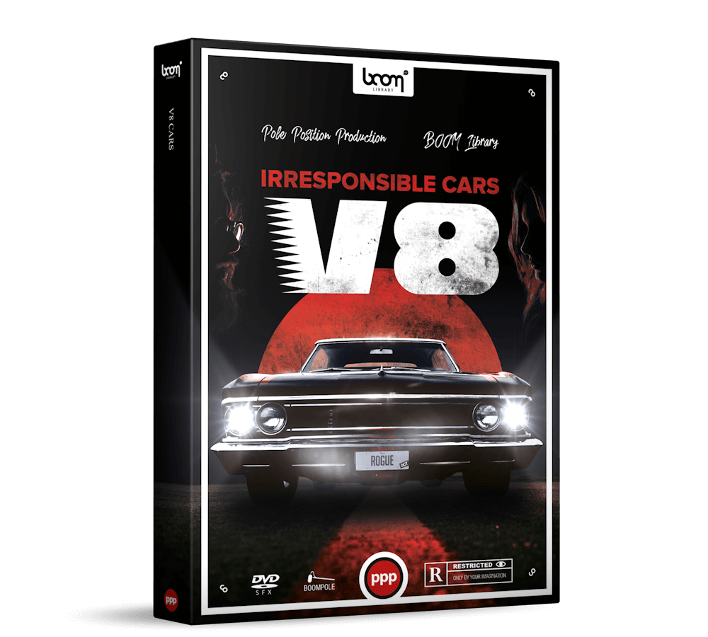 BOOM LIBRARY Cinematic Effects & Sound Samples Boom Cars V8 Sound Effects Library