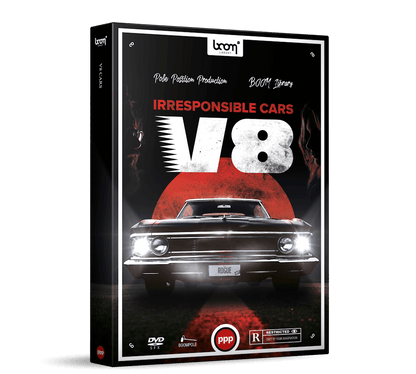 BOOM LIBRARY Cinematic Effects & Sound Samples Boom Cars V8 Sound Effects Library