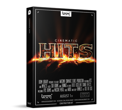 BOOM LIBRARY Cinematic Effects & Sound Samples Boom Cinematic Hits CK Sound Effects Construction Kit