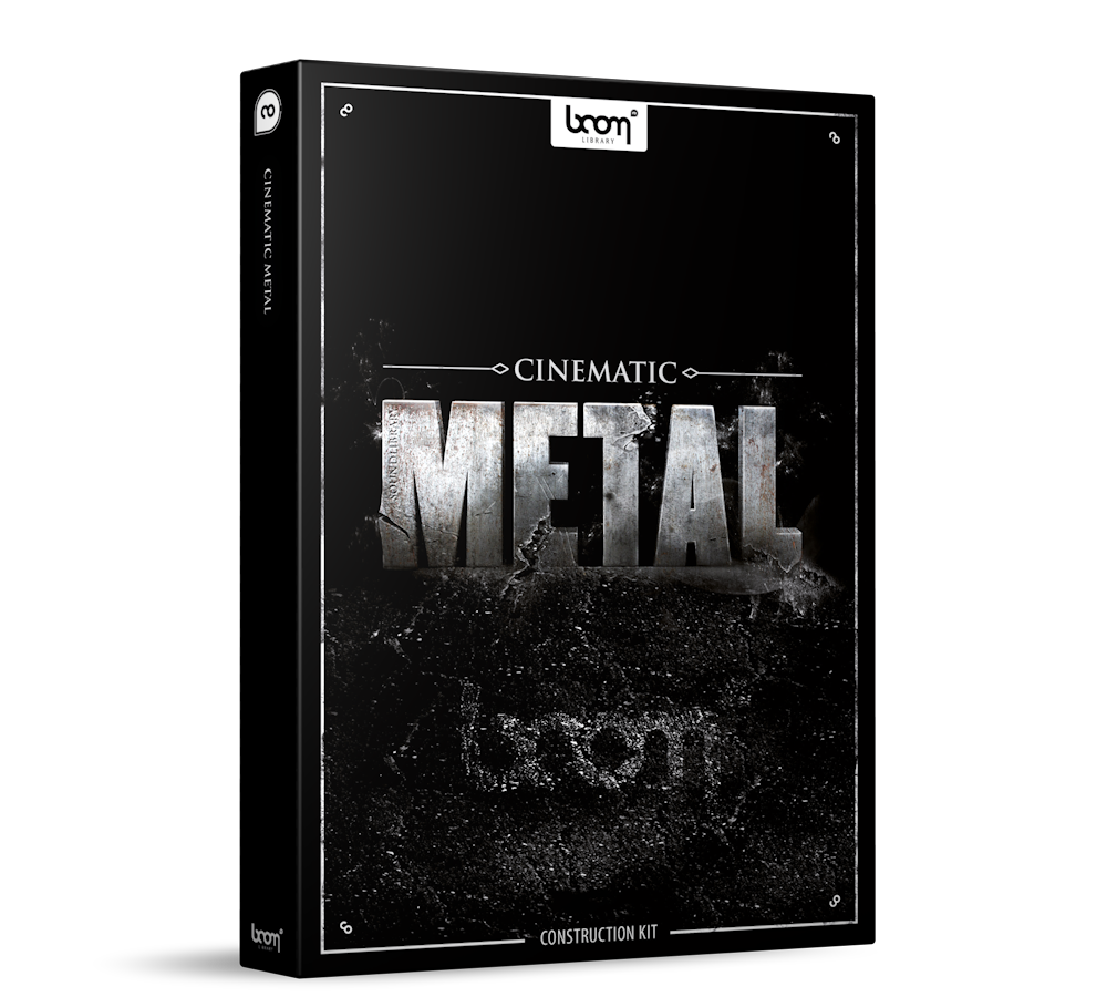 BOOM LIBRARY Cinematic Effects & Sound Samples Boom Cinematic Metal 1 Construction Kit