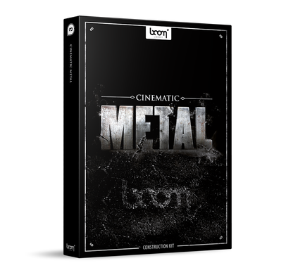 BOOM LIBRARY Cinematic Effects & Sound Samples Boom Cinematic Metal 1 Construction Kit