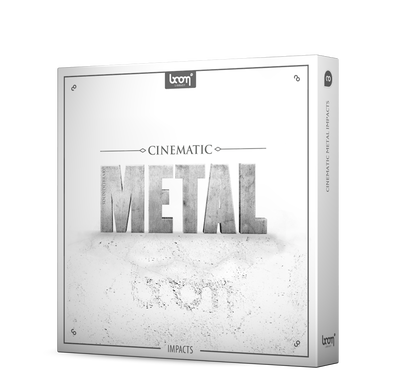 BOOM LIBRARY Cinematic Effects & Sound Samples Boom Cinematic Metal 1 Sound Effects