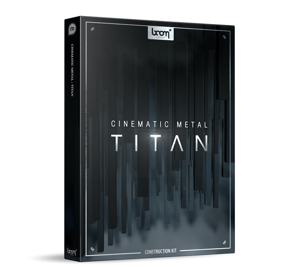 BOOM LIBRARY Cinematic Effects & Sound Samples Boom Cinematic Metal Titan CK Sound Effects Construction Kit