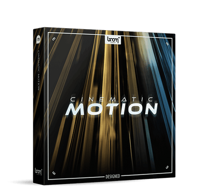 BOOM LIBRARY Cinematic Effects & Sound Samples Boom Cinematic Motion Designed: Cinematic Motion Sound Effects – Professional Audio Software & Plugin