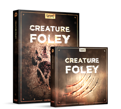 BOOM LIBRARY Cinematic Effects & Sound Samples Boom Creature Foley Sound Effects