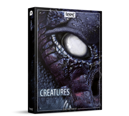 BOOM LIBRARY Cinematic Effects & Sound Samples Boom Creature Sound Effects Construction Kit