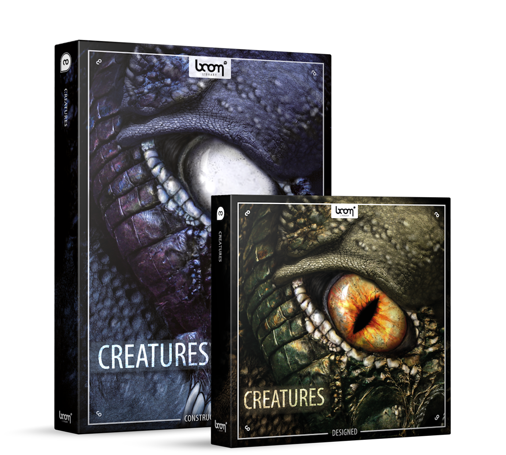 BOOM LIBRARY Cinematic Effects & Sound Samples BOOM Creatures Bundle Creature Sound Effects Library