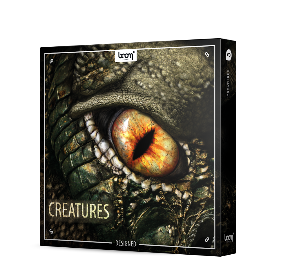 BOOM LIBRARY Cinematic Effects & Sound Samples Boom Creatures Designed: Diverse Creature Sounds