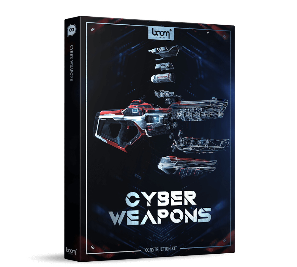 BOOM LIBRARY Cinematic Effects & Sound Samples BOOM Cyber Weapons Construction Kit Sound Effects Construction Kit