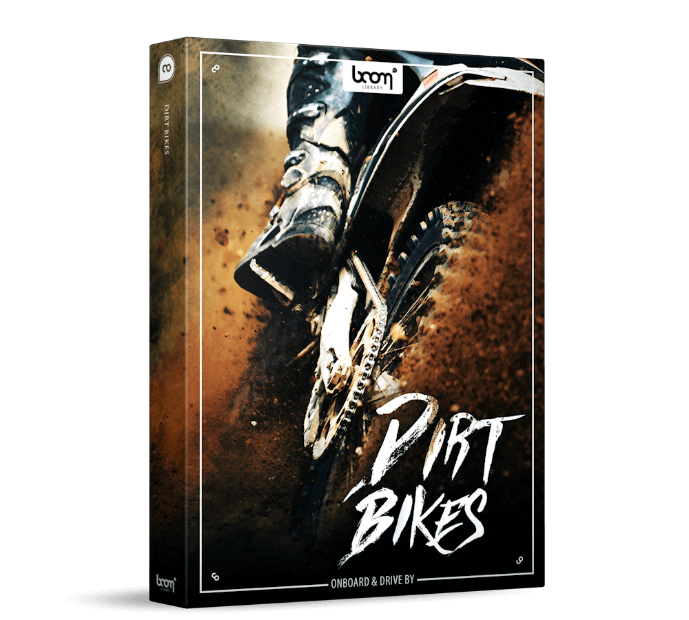 BOOM LIBRARY Cinematic Effects & Sound Samples Boom Dirt Bikes Sound Effects Library
