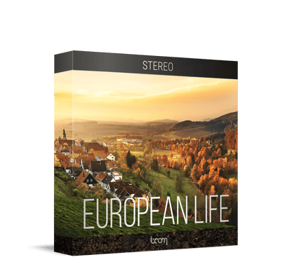 BOOM LIBRARY Cinematic Effects & Sound Samples Boom European Life Stereo Sound Effects