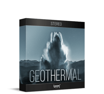 BOOM LIBRARY Cinematic Effects & Sound Samples Boom Geothermal STEREO: Eerie Underground Sounds