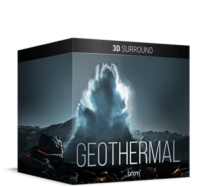 BOOM LIBRARY Cinematic Effects & Sound Samples Boom Geothermal SURROUND: Eerie Underground Sounds – Professional Audio Software & Plugin