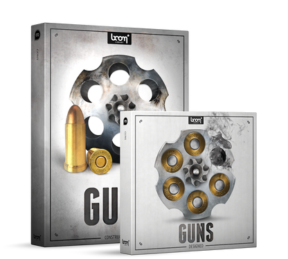 BOOM LIBRARY Cinematic Effects & Sound Samples BOOM Guns Bundle Realistic Gun Sound Effects Library – Professional Audio Software & Plugin