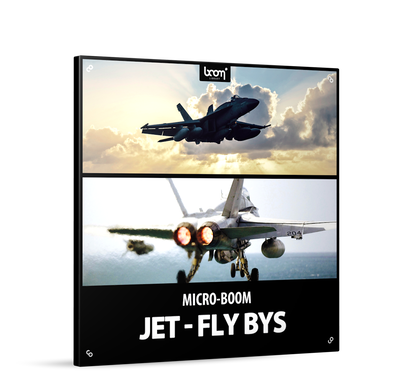 BOOM LIBRARY Cinematic Effects & Sound Samples Boom Jet Fly Bys Sound Effects Library