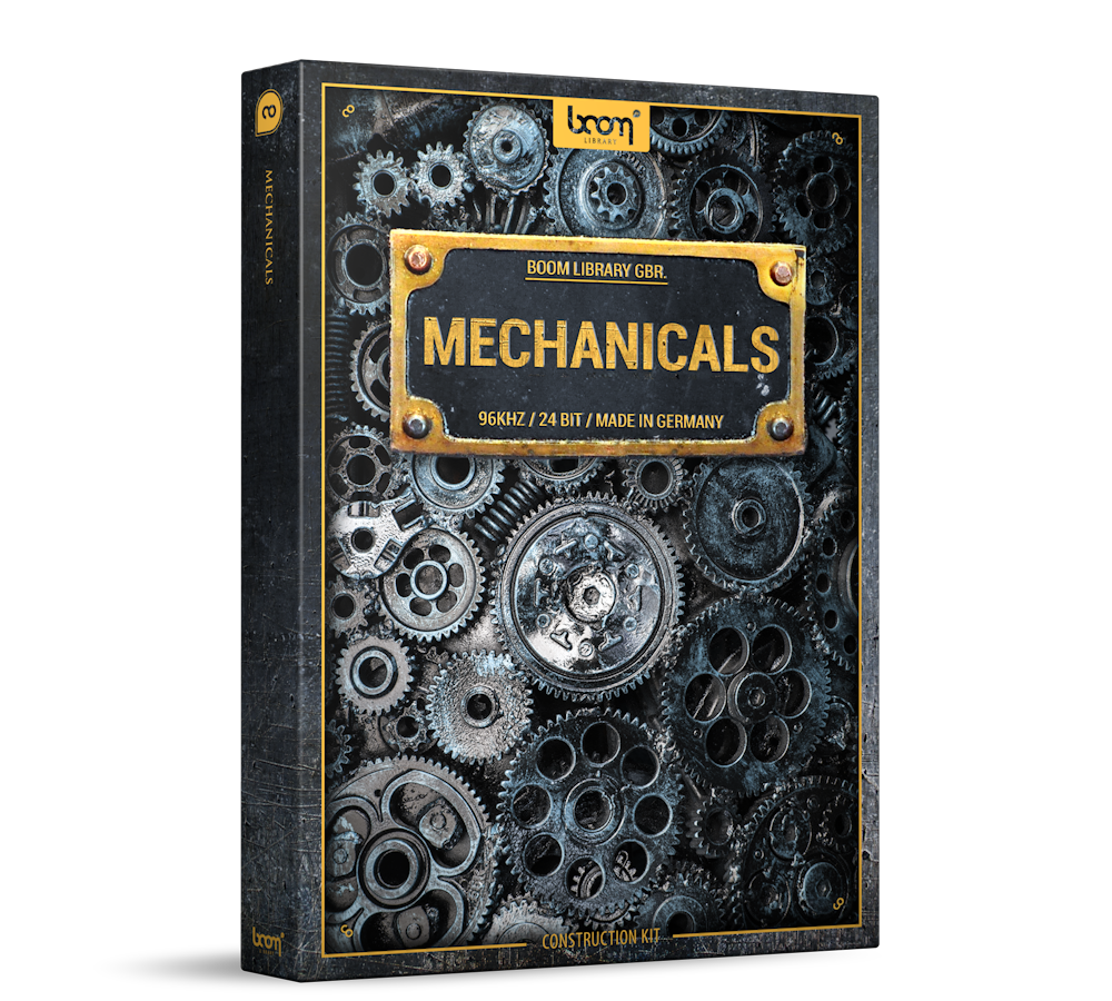 BOOM LIBRARY Cinematic Effects & Sound Samples Boom Mechanicals CK: Industrial Machine Sounds – Professional Audio Software & Plugin