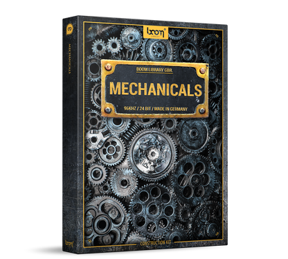 BOOM LIBRARY Cinematic Effects & Sound Samples Boom Mechanicals CK: Industrial Machine Sounds – Professional Audio Software & Plugin
