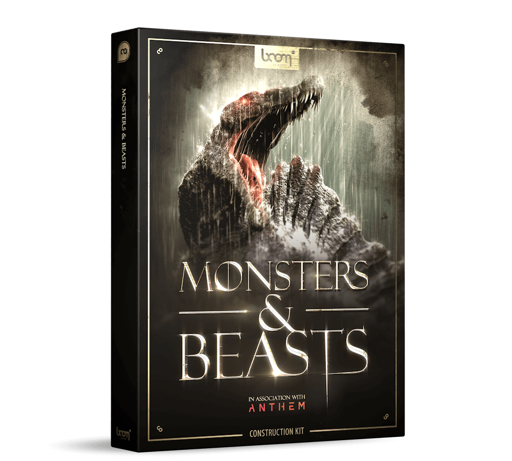 BOOM LIBRARY Cinematic Effects & Sound Samples Boom Monsters and Beasts Construction Kit
