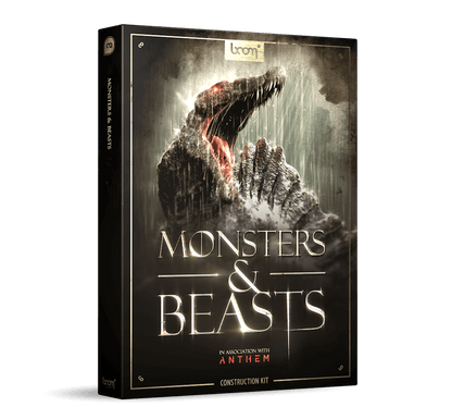 BOOM LIBRARY Cinematic Effects & Sound Samples Boom Monsters and Beasts Construction Kit