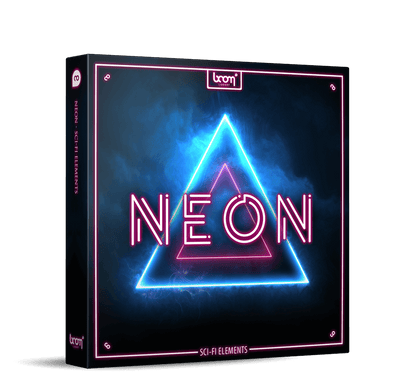 BOOM LIBRARY Cinematic Effects & Sound Samples Boom NEON - SciFi: Futuristic Sci-Fi Sounds – Professional Audio Software & Plugin