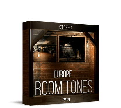 BOOM LIBRARY Cinematic Effects & Sound Samples Boom Room Tones Europe Stereo