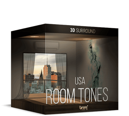 BOOM LIBRARY Cinematic Effects & Sound Samples Boom Room Tones USA 3D Surround – Professional Audio Software & Plugin