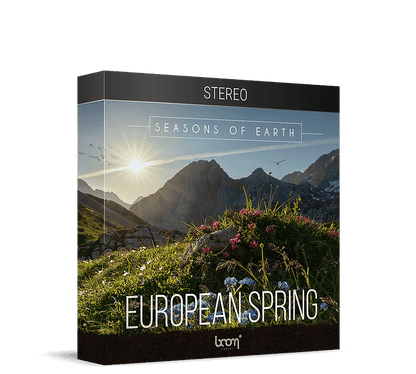BOOM LIBRARY Cinematic Effects & Sound Samples Boom Seasons of Earth Euro Spring STEREO: Spring Ambience – Professional Audio Software & Plugin