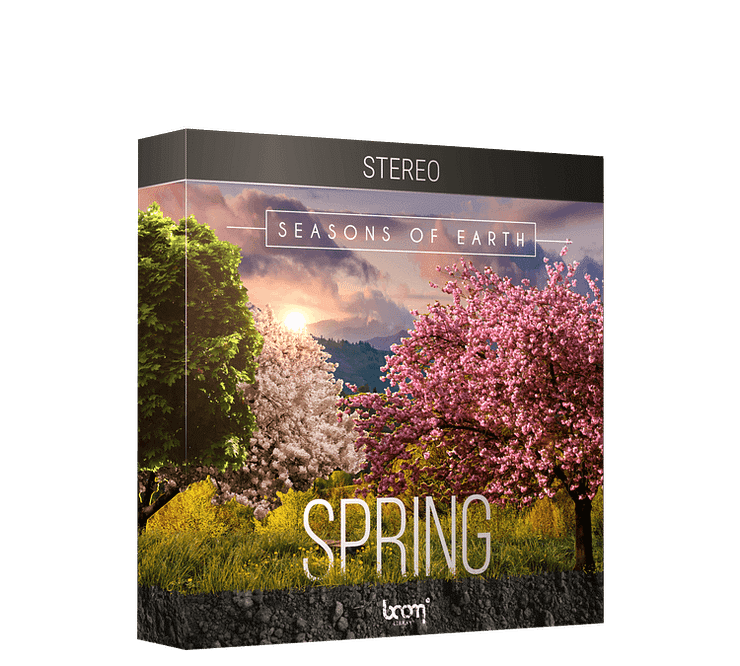 BOOM LIBRARY Cinematic Effects & Sound Samples Boom Seasons of Earth Spring STEREO: Spring Ambience – Professional Audio Software & Plugin