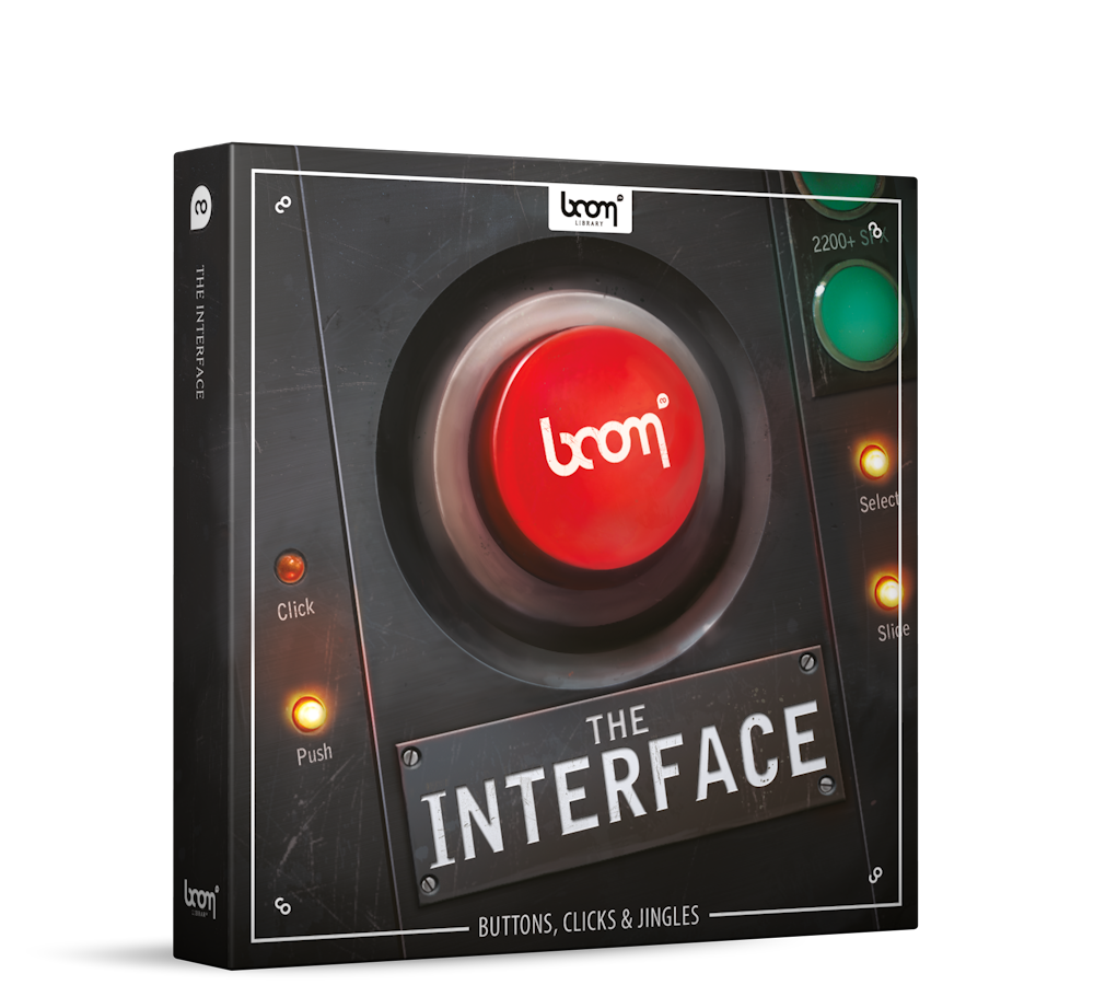 BOOM LIBRARY Cinematic Effects & Sound Samples Boom The Interface Sound Effects Library