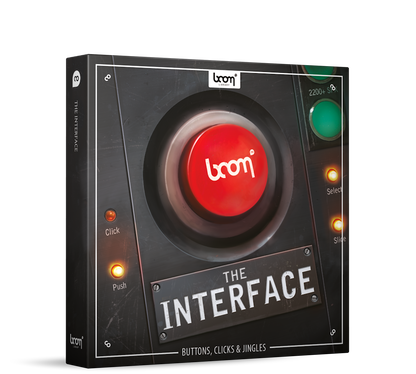 BOOM LIBRARY Cinematic Effects & Sound Samples Boom The Interface Sound Effects Library