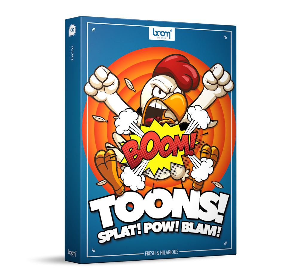 BOOM LIBRARY Cinematic Effects & Sound Samples Boom Toons Sound Effects Library – Professional Audio Software & Plugin