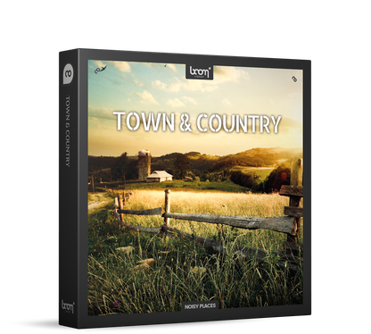 BOOM LIBRARY Cinematic Effects & Sound Samples Boom Town & Country: Ambient Soundscapes – Professional Audio Software & Plugin