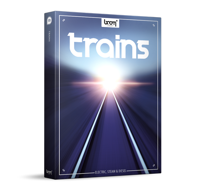 BOOM LIBRARY Cinematic Effects & Sound Samples BOOM Trains Stereo Authentic Train Sound Effects Library