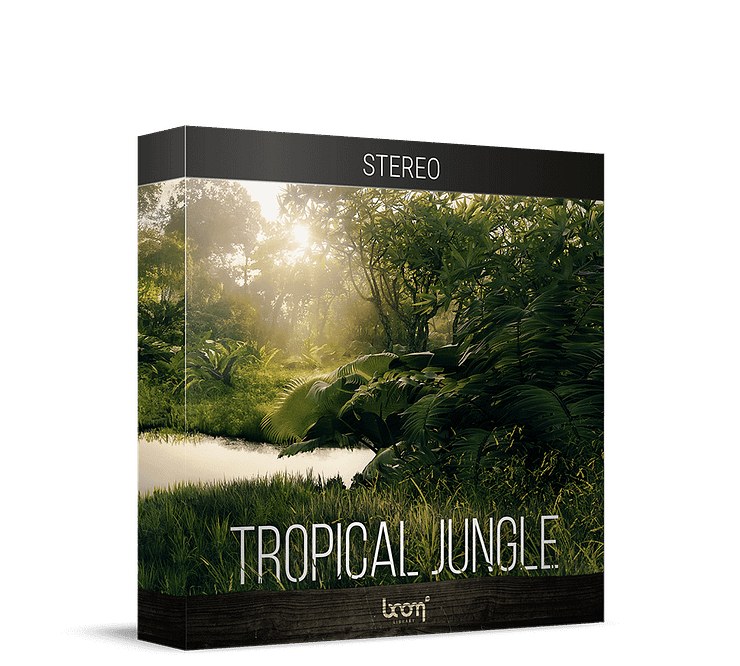 BOOM LIBRARY Cinematic Effects & Sound Samples Boom Tropical Jungle STEREO: Tropical Jungle Ambience