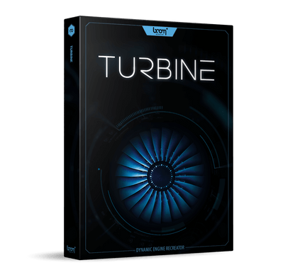 BOOM LIBRARY Cinematic Effects & Sound Samples Boom Turbine Sound Effects Library