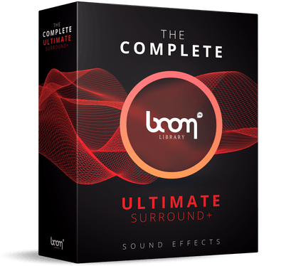 BOOM LIBRARY Cinematic Effects & Sound Samples Boom Ultimate Surround Sound Effects Library