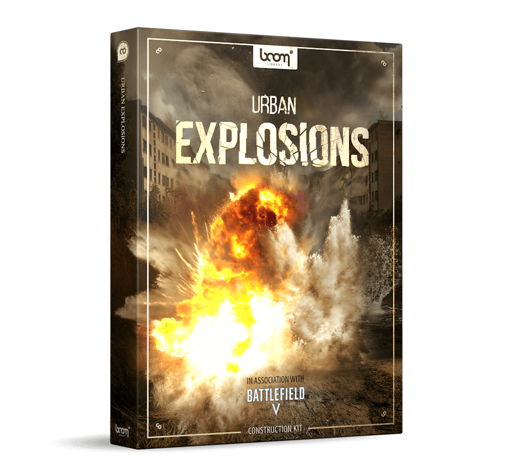 BOOM LIBRARY Cinematic Effects & Sound Samples Boom Urban Explosion Sound Effects Construction Kit